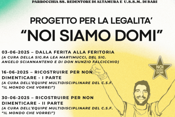 Progetto per la legalità – Noi siamo Domi